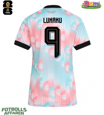 Belgien Romelu Lukaku #9 Bortatröja Kvinnor VM 2026 Kortärmad